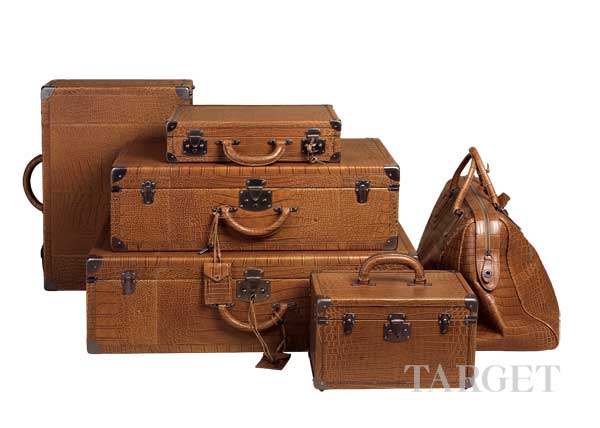鳄鱼皮旅游行李箱系列 Bottega Veneta
