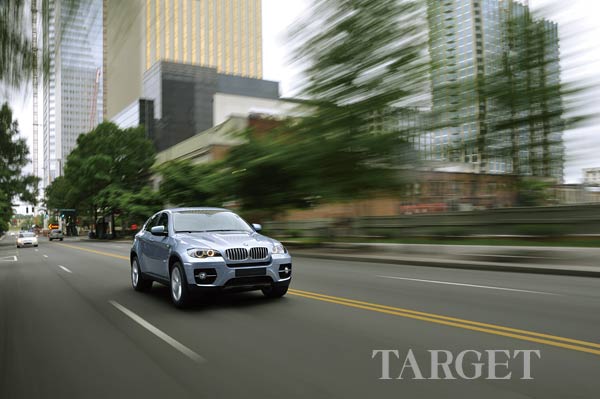 BMW ActiveHybrid X6 最敏捷的跑者