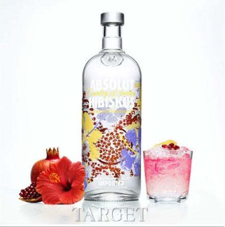 加味伏特加家族全新成员——Absolut Hibiskus