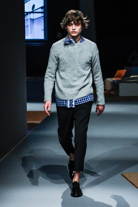 Prada 2013秋冬米兰男装秀