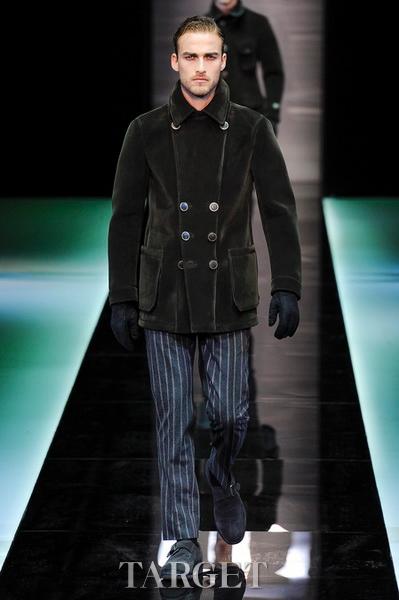 米兰秀场直击：Giorgio Armani 2013秋季男装