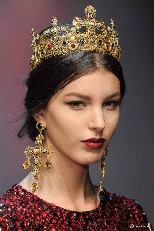 宗教艺术的魅力Dolce&Gabbana 2013秋冬