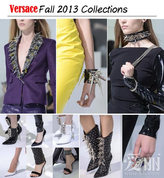 叛逆与不羁朋克范儿 Versace 2013秋冬系列