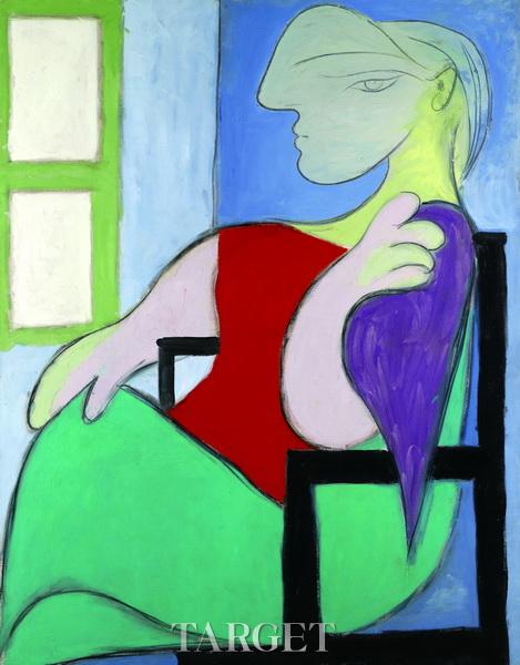 毕加索《窗前女子坐像》亮相苏富比 
