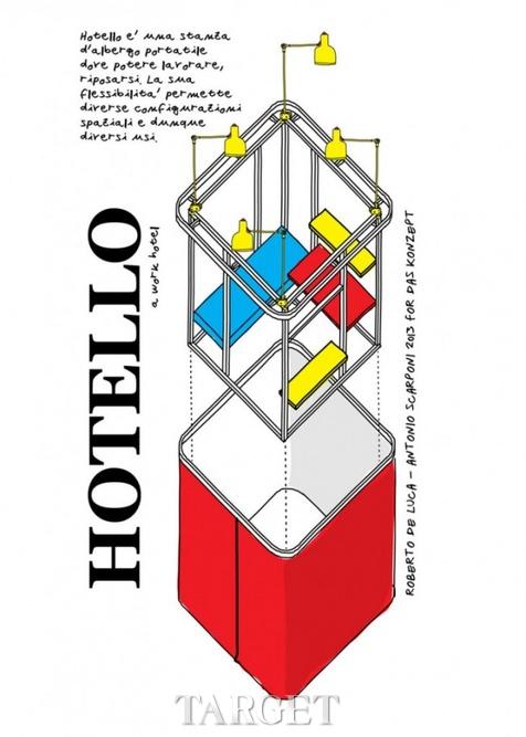 “Hotello”——仅为4平方米的收纳式睡房