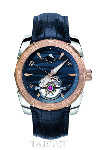 游曳在海洋之渊 帕玛强尼Pershing Tourbillon Abyss腕表