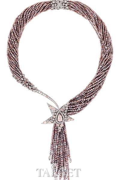 星光闪耀的彗星项链 Chanel“1932”顶级珠宝系列