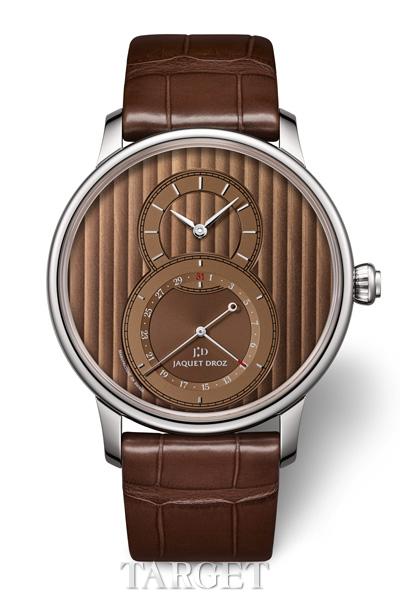 雅克德罗全新日期显示大秒针腕表 展现现代时尚超凡魅力