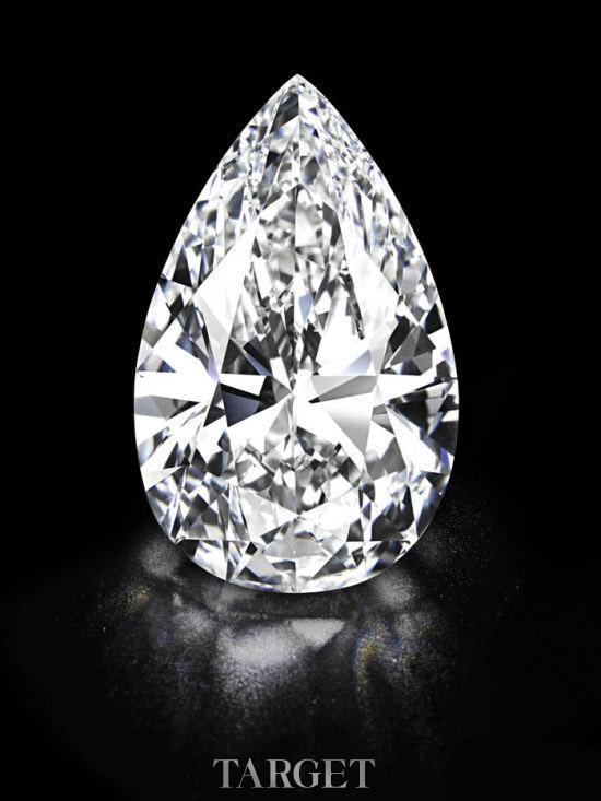 海瑞温斯顿千万美元购得101克拉完美钻石