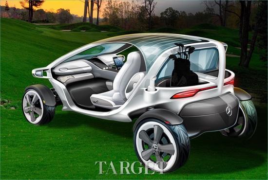 奔驰推出Vision Golf Cart高尔夫球概念车