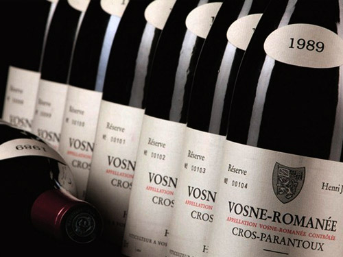 全球最贵50款葡萄酒排名新出炉 勃艮第成大赢家