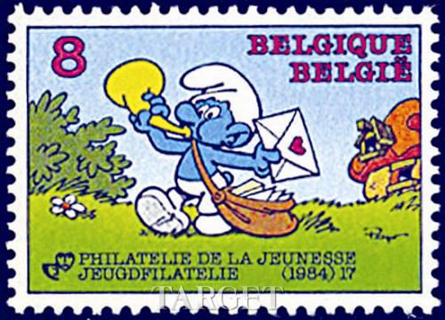 纪念版“蓝精灵”邮票 唤醒收藏者的童趣 
