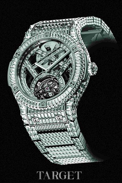 宇舶高级定制珠宝“1百万美元”腕表闪耀美钻华彩 