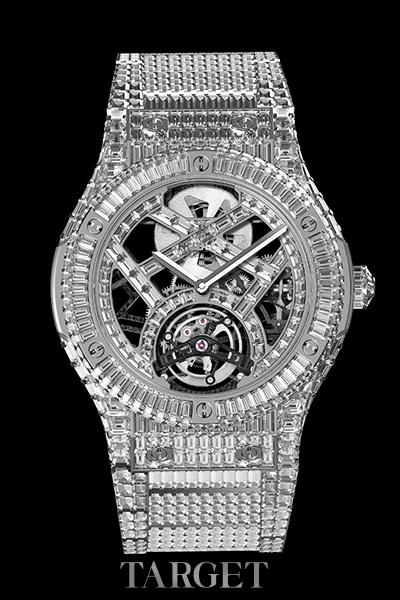宇舶高级定制珠宝“1百万美元”腕表闪耀美钻华彩 