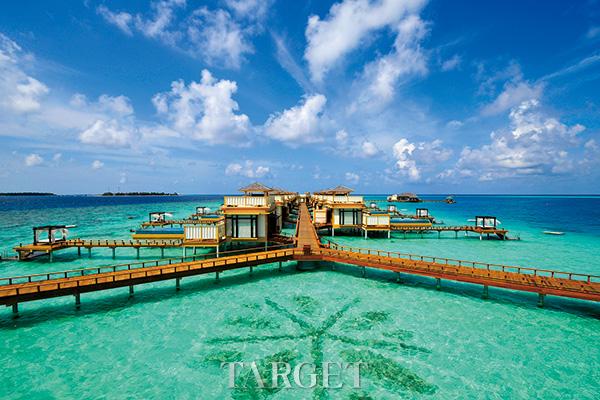 天堂一角浮出水面 品味马尔代夫酒店之旅