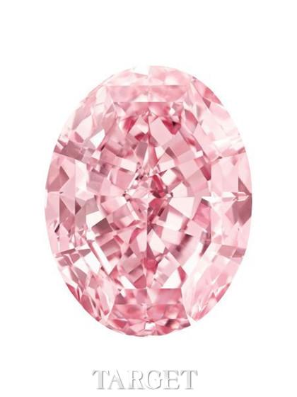 自然瑰宝　59克拉“粉红之星”成世界最贵钻石