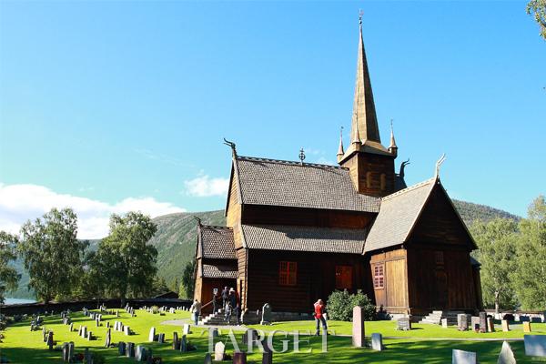 宛如童话的挪威木板教堂