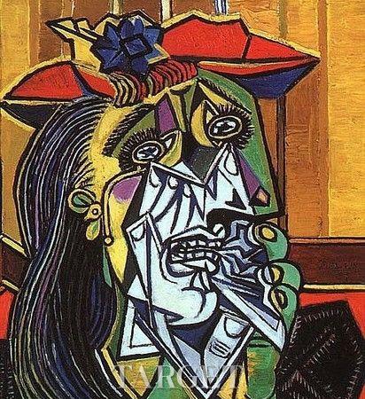 毕加索《哭泣的女人》成就艺术史经典
