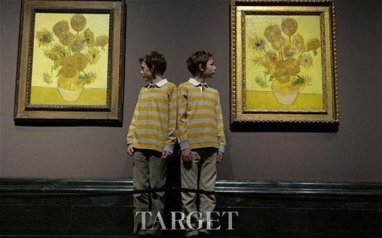 英国国家艺术馆将同场展出梵高两幅《向日葵》