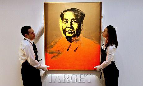 安迪·沃霍尔所绘《毛泽东》天价拍出