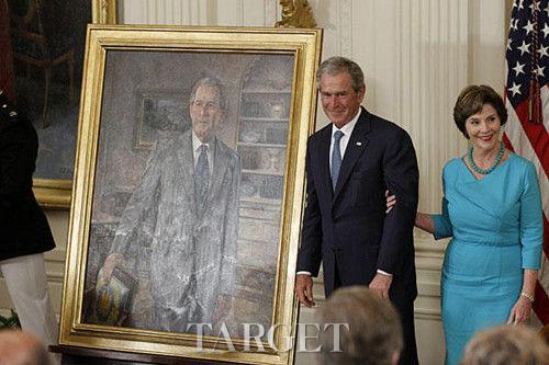 小布什将展出肖像画 品读风姿绰约的领导艺术