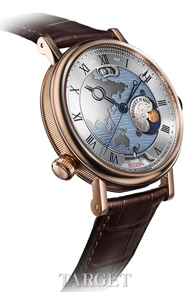 宝玑(Breguet)经典双时区腕表“北京时”纪念款