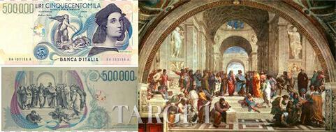 钞票上的艺术史（意大利）