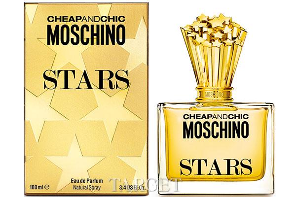 Moschino新款星星香水——华丽金色 别致造型