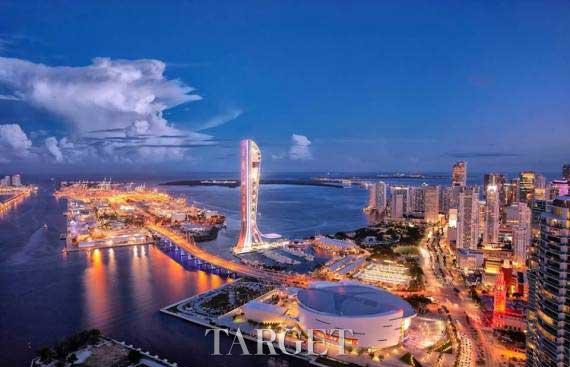 迈阿密版“埃菲尔铁塔”：玻璃观景台遍览美景