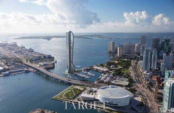 迈阿密版“埃菲尔铁塔”：玻璃观景台遍览美景