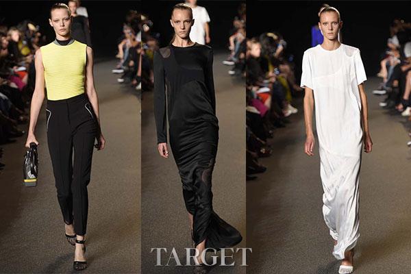 2015 SS Alexander Wang 纽约时装周 玩转条形码 