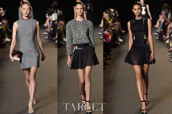 2015 SS Alexander Wang 纽约时装周 玩转条形码 