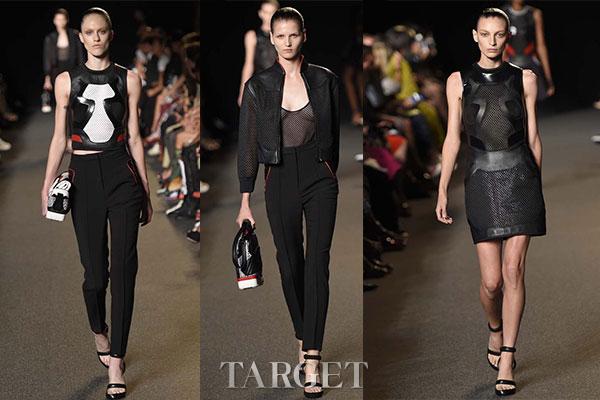 2015 SS Alexander Wang 纽约时装周 玩转条形码 