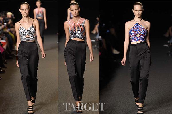 2015 SS Alexander Wang 纽约时装周 玩转条形码 