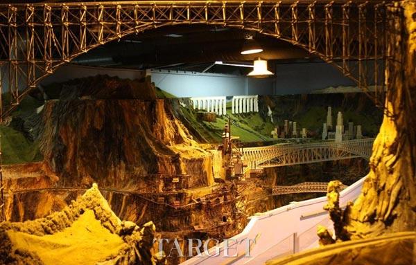 世界最大铁路模型“诺斯兰兹”入吉尼斯世界纪录