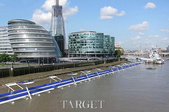 城市骑行新体验 伦敦或建水上自行车道