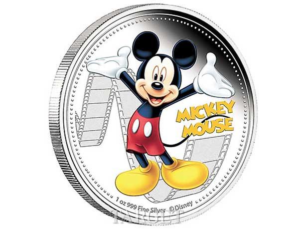 新西兰铸币局推出圣诞版图案 米老鼠特色硬币发行 