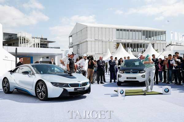 众球星齐聚美兰湖 携手BMW i8揭幕大师赛