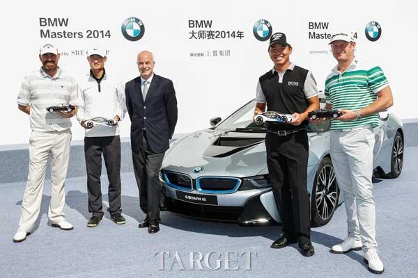 众球星齐聚美兰湖 携手BMW i8揭幕大师赛