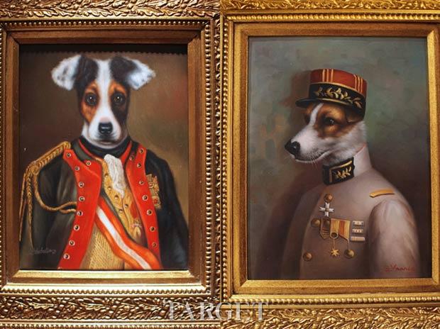 90年代梦巴黎 拿破仑酒店的“皇家犬画像”