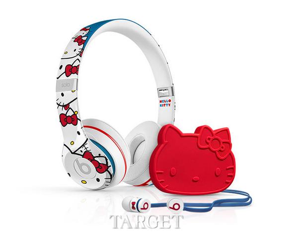 BEATS推出呆萌Kitty耳机 庆祝Hello Kitty诞生40周年