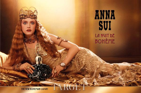 舞池中的黑玫瑰 Anna Sui推出波希米亚女神淡香精