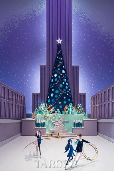 妙趣穿越梦幻时光 蒂芙尼2014圣诞橱窗温情揭幕