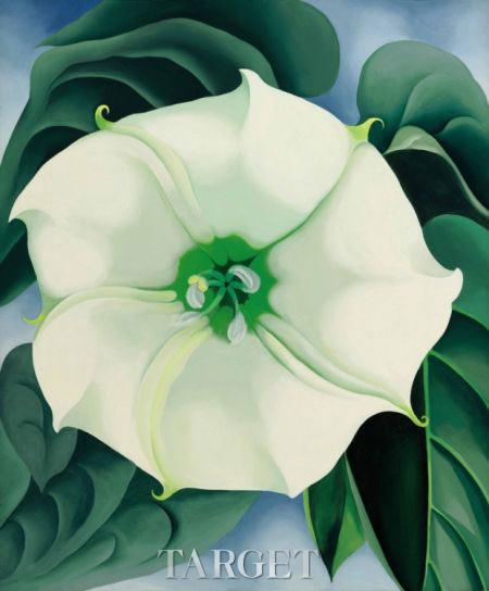 女艺术家最高世界纪录 《白色花朵NO.1》4440万落槌