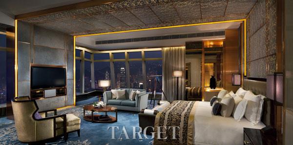 TARGET成为世界最高酒店唯一房间摆放简体中文杂志