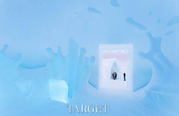 Ice hotel “水晶宫”里的梦幻Party