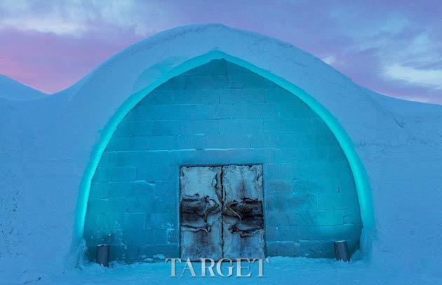 Ice hotel “水晶宫”里的梦幻Party