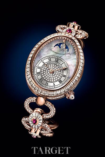 宝玑那不勒斯王后系列8909高级珠宝腕表