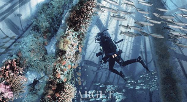 “ 诺亚绿洲 ”——海洋景观里的垂直生物休闲地