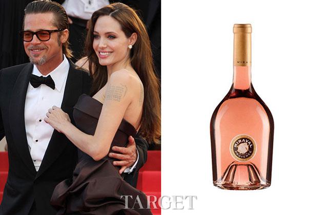 Angelina Jolie与Brad Pitt推出Miraval桃红酒
